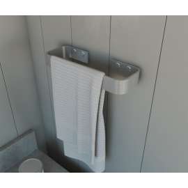 Odile Suite Hand Towel Holder in Brushed Chrome, HT10045081.201