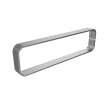 Odile Suite Vertical Hand Towel Holder in Brushed Chrome, HTV10045082.201