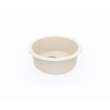 Swanstone(R) Dual Mount Round Bowl Sink in Tahiti White, KS00018RB.011