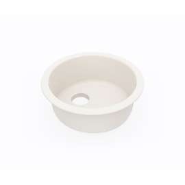 KSRB-18 Swanstone(R) Dual Mount Round Bowl Sink in Bisque