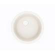 Swanstone(R) Dual Mount Round Bowl Sink in Bisque, KS00018RB.018