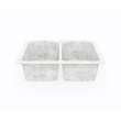 22 x 33 Swanstone(R) Dual Mount Double Bowl Sink in Ice, KS02233LB.130