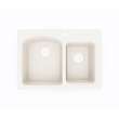 18 x 25 Swanstone(R) Dual Mount Double Bowl Sink in Bisque, KS02518DB.018
