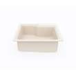 22 x 25 Swanstone(R) Dual Mount Single Bowl Sink in Tahiti White, KS02522SB.011