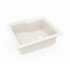 22 x 25 Swanstone(R) Dual Mount Single Bowl Sink in Bisque, KS02522SB.018