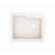 22 x 25 Swanstone(R) Dual Mount Single Bowl Sink in Bisque, KS02522SB.018