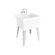 22 x 24 Veritek(R) Floor Mount Single Bowl Laundry Tub in White, MF0000FM.900