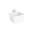 22 x 24 Veritek(R) Wall Mount Single Bowl Laundry Tub in White, MF0000WM.900