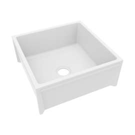 24 x 24 Veritek(R) Floor Mount Single Bowl Mop Service Sink in White, MS02424WA.900