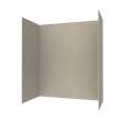 32 x 50 x 72 Swanstone(R) Modern Subway Tile Glue up Bathtub and Shower Wall Kit in Limestone, MSMK723250.218