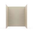 32 x 62 x 72 Swanstone(R) Modern Subway Tile Glue up Tub Wall Kit in Coastal Sands, MSMK723262.013
