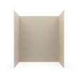 34 x 42 x 72 Swanstone(R) Modern Subway Tile Glue up Bathtub and Shower Wall Kit in Coastal Sands, MSMK723442.013