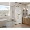 50 x 72 Swanstone(R) Modern Subway Tile Glue up Bathtub and Shower Single Wall Panel in Coastal Sands, MSMK7250.013