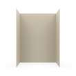 30 x 62 x 84 Swanstone(R) Modern Subway Tile Glue up Shower Wall Kit in Coastal Sands, MSMK843062.013