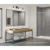 32 x 50 x 84 Swanstone(R) Modern Subway Tile Glue up Shower Wall Kit in Ash Gray, MSMK843250.203