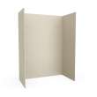 32 x 62 x 84 Swanstone(R) Modern Subway Tile Glue up Shower Wall Kit in Coastal Sands, MSMK843262.013