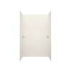 34 x 62 x 84 Swanstone(R) Modern Subway Tile Glue up Shower Wall Kit in Tahiti White, MSMK843462.011