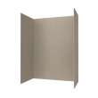 36 x 62 x 84 Swanstone(R) Modern Subway Tile Glue up Shower Wall Kit in Limestone, MSMK843662.218