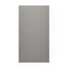 38 x 84 Swanstone(R) Modern Subway Tile Glue up Bathtub and Shower Single Wall Panel in Ash Gray, MSMK8438.203