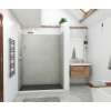 42 x 62 x 84 Swanstone(R) Modern Subway Tile Glue up Shower Wall Kit in Ash Gray, MSMK844262.203