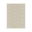 62 x 84 Swanstone(R) Modern Subway Tile Glue up Bathtub and Shower Single Wall Panel in Coastal Sands, MSMK8462.013