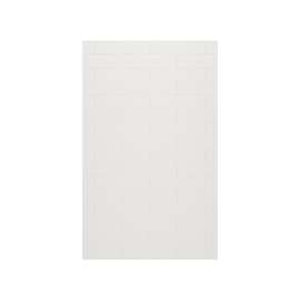 MSMK-9634-1 34 x 96 Swanstone(R) Modern Subway Tile Glue up Bathtub and Shower Single Wall Panel in Birch