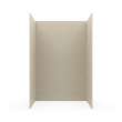 34 x 42 x 96 Swanstone(R) Modern Subway Tile Glue up Shower Wall Kit in Coastal Sands, MSMK963442.013