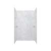 34 x 62 x 96 Swanstone(R) Modern Subway Tile Glue up Shower Wall Kit in Ice, MSMK963462.130