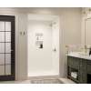 36 x 36 x 96 Swanstone(R) Modern Subway Tile Glue up Shower Wall Kit in White, MSMK963636.010