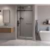 36 x 36 x 96 Swanstone(R) Modern Subway Tile Glue up Shower Wall Kit in Ash Gray, MSMK963636.203