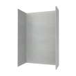 36 x 36 x 96 Swanstone(R) Modern Subway Tile Glue up Shower Wall Kit in Ash Gray, MSMK963636.203