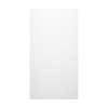 42 x 96 Swanstone(R) Modern Subway Tile Glue up Bathtub and Shower Single Wall Panel in White, MSMK9642.010
