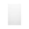 62 x 96 Swanstone(R) Modern Subway Tile Glue up Bathtub and Shower Single Wall Panel in White, MSMK9662.010