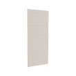 30 x 72 Swanstone(R) Metro Subway Tile Glue up Bathtub and Shower Single Wall Panel in Bisque, MTMK7230.018