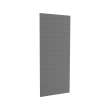 30 x 72 Swanstone(R) Metro Subway Tile Glue up Bathtub and Shower Single Wall Panel in Ash Gray, MTMK7230.203