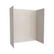 30 x 62 x 72 Swanstone(R) Metro Subway Tile Glue up Tub Wall Kit in Bisque, MTMK723062.018