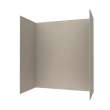 30 x 62 x 72 Swanstone(R) Metro Subway Tile Glue up Tub Wall Kit in Limestone, MTMK723062.218