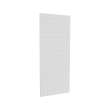 32 x 72 Swanstone(R) Metro Subway Tile Glue up Bathtub and Shower Single Wall Panel in White, MTMK7232.010