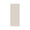 32 x 72 Swanstone(R) Metro Subway Tile Glue up Bathtub and Shower Single Wall Panel in Tahiti White, MTMK7232.011