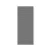 32 x 72 Swanstone(R) Metro Subway Tile Glue up Bathtub and Shower Single Wall Panel in Ash Gray, MTMK7232.203