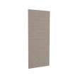 32 x 72 Swanstone(R) Metro Subway Tile Glue up Bathtub and Shower Single Wall Panel in Limestone, MTMK7232.218