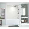 32 x 50 x 72 Swanstone(R) Metro Subway Tile Glue up Bathtub and Shower Wall Kit in White, MTMK723250.010