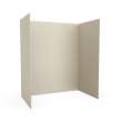 32 x 62 x 72 Swanstone(R) Metro Subway Tile Glue up Tub Wall Kit in Coastal Sands, MTMK723262.013