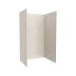34 x 42 x 72 Swanstone(R) Metro Subway Tile Glue up Bathtub and Shower Wall Kit in Bisque, MTMK723442.018