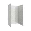 34 x 42 x 72 Swanstone(R) Metro Subway Tile Glue up Bathtub and Shower Wall Kit in Ice, MTMK723442.130