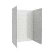 34 x 50 x 72 Swanstone(R) Metro Subway Tile Glue up Bathtub and Shower Wall Kit in Ice, MTMK723450.130