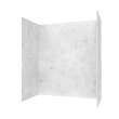 34 x 50 x 72 Swanstone(R) Metro Subway Tile Glue up Bathtub and Shower Wall Kit in Carrara, MTMK723450.221