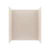 34 x 62 x 72 Swanstone(R) Metro Subway Tile Glue up Tub Wall Kit in Tahiti White, MTMK723462.011