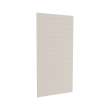36 x 72 Swanstone(R) Metro Subway Tile Glue up Bathtub and Shower Single Wall Panel in Bisque, MTMK7236.018