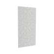 36 x 72 Swanstone(R) Metro Subway Tile Glue up Bathtub and Shower Single Wall Panel in Ice, MTMK7236.130